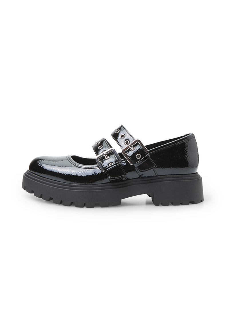 Bata Ankle strap ballet pumps - nero