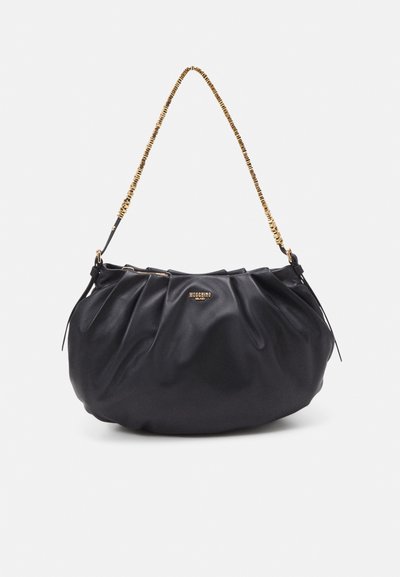 MOSCHINO MINI LETTERING - Håndtasker - black