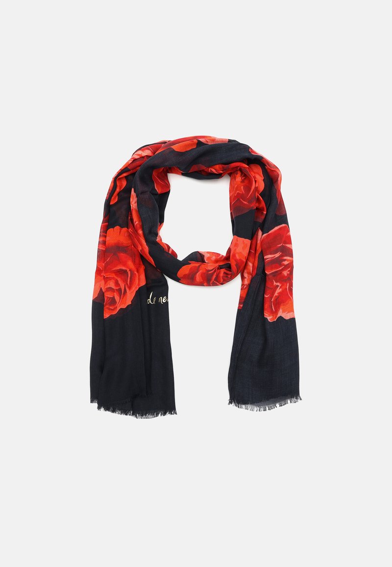 kate spade new york CHARMING ROSE OBLONG Foulard navy/blu