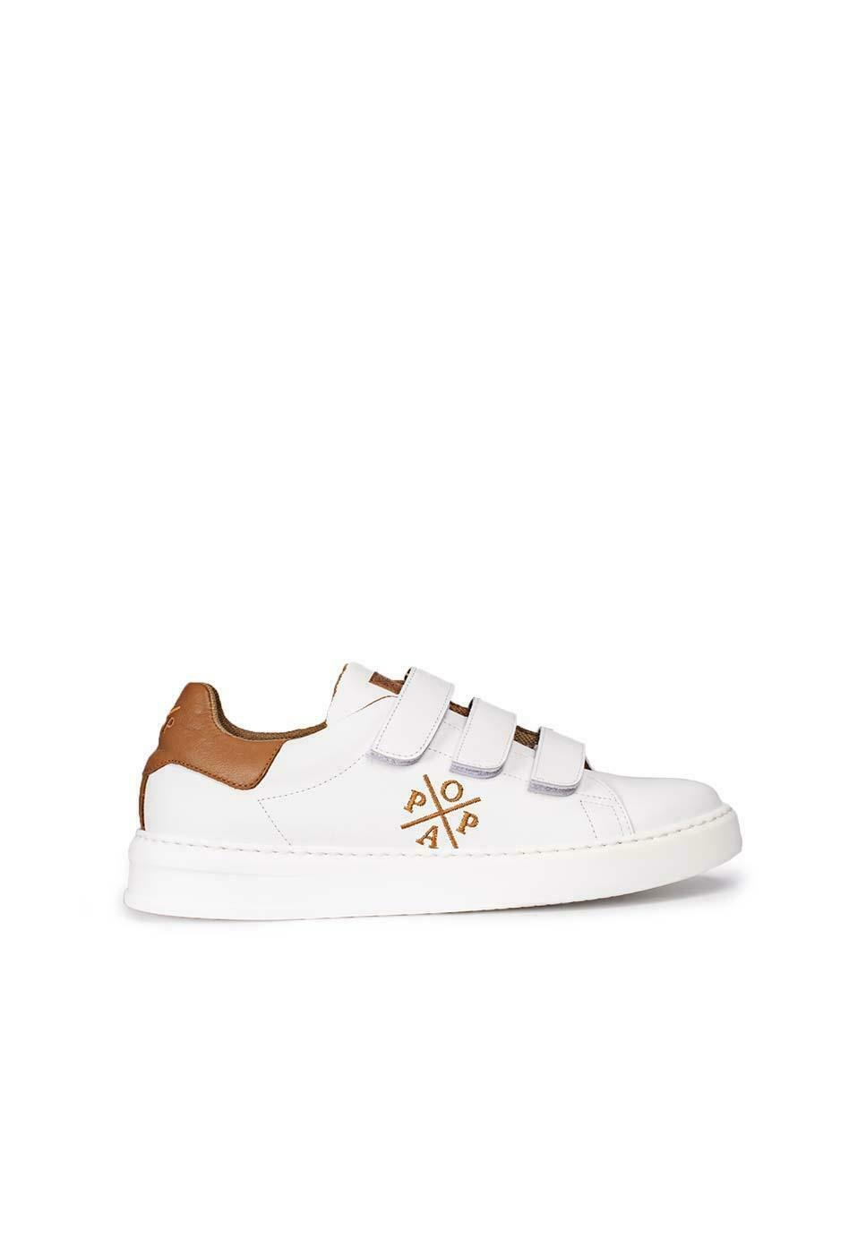 Popa Antofalla Sneaker, zapatillas Blanco Piel | 72502 | OFERTA