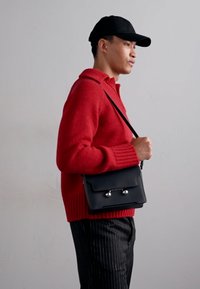 Marni SHOULDER BAG MEDIUM UNISEX - Olkalaukku - night blue