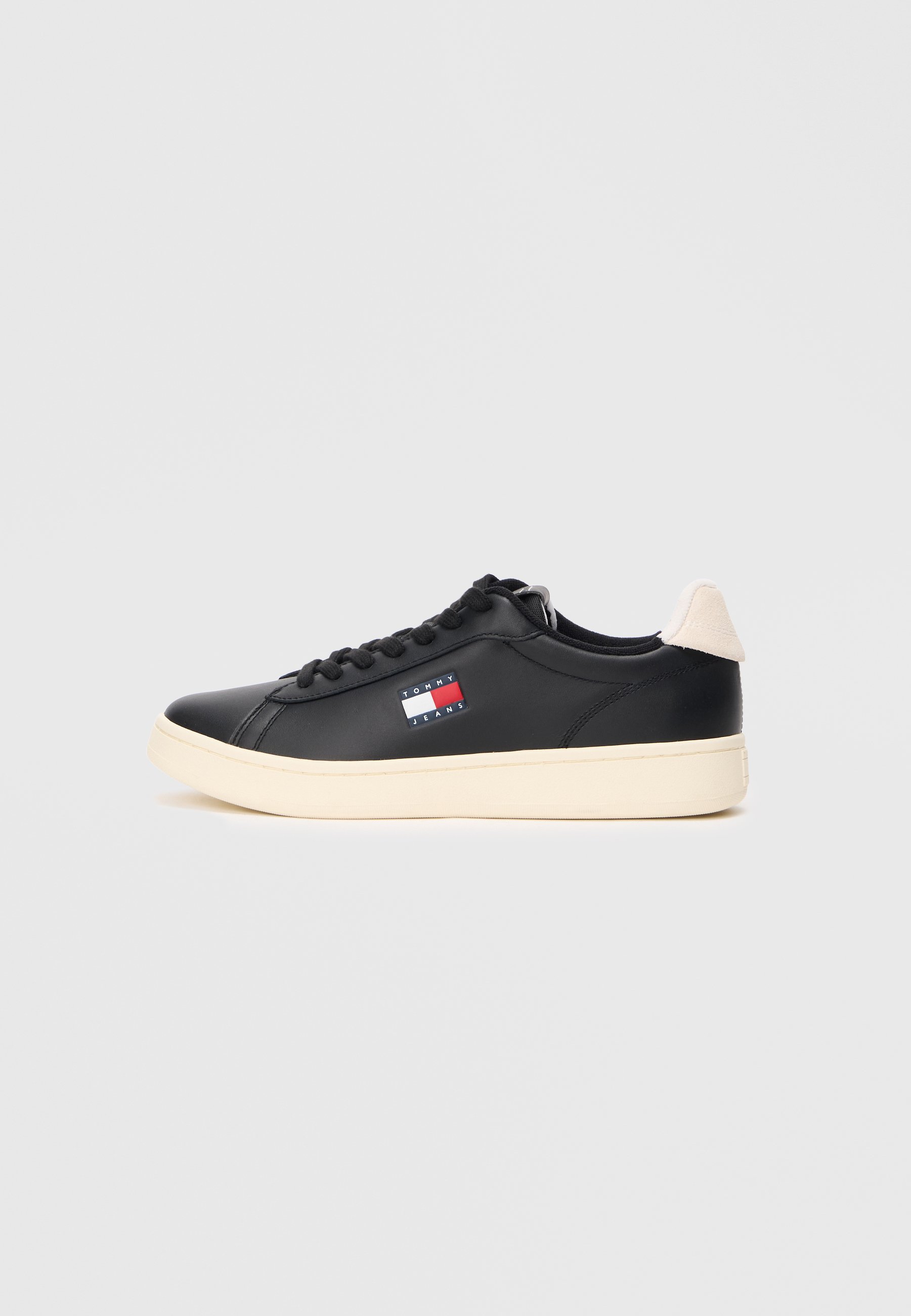 Tommy Jeans ARCHIVE COURT LEATHER EMBOSSED TRAINERS - Sneakers low