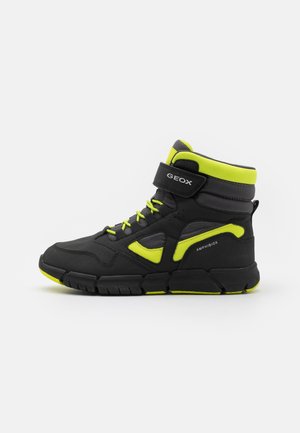 FLEXYPER BOY ABX - Stivali da neve  - black/lime