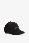 LOGO PATCH CANVAS BASEBALL CAP - Caps - black