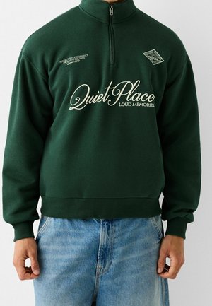 Sweater - dark green