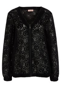 Triangle Strickjacke - black
