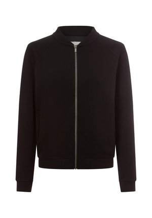 Sweater met rits - schwarz