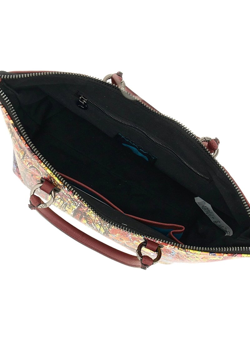 Gabs G3 M Plus Bull Basic Rosso Fuoco: Borsa Donna 2-in-1, Zaino E Tracolla - 4