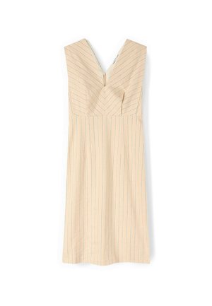 Motivi, VESTITO A TUBINO A RIGHE - Jurk - beige