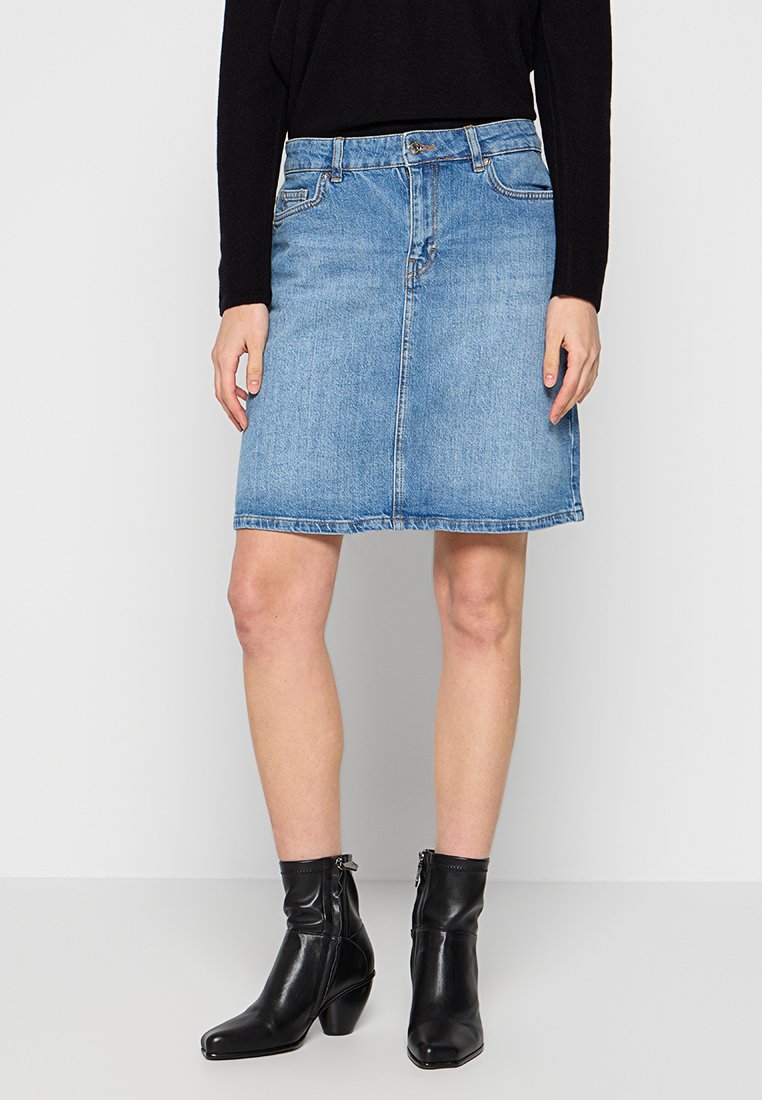 Part Two Jeansrok blauw