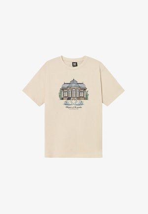 Kaotiko, REGULAR GARDEN UNISEX - Tričko s potlačou - ivory