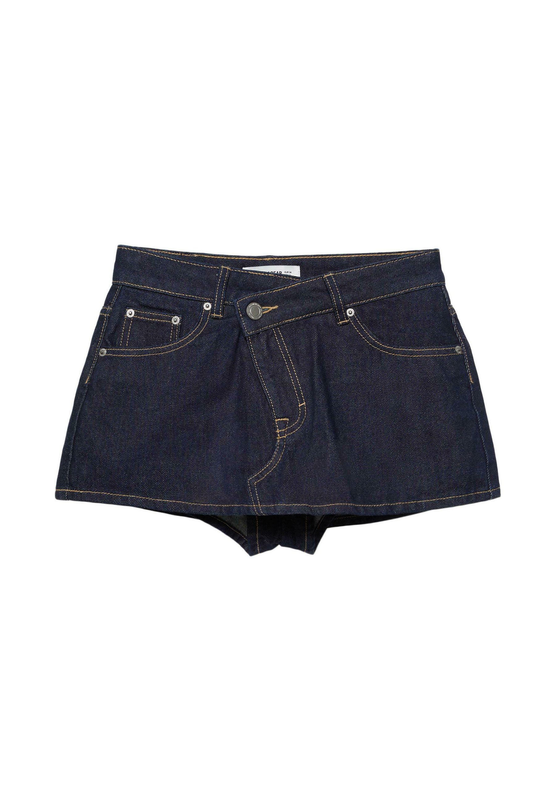 Denim Mini Skort