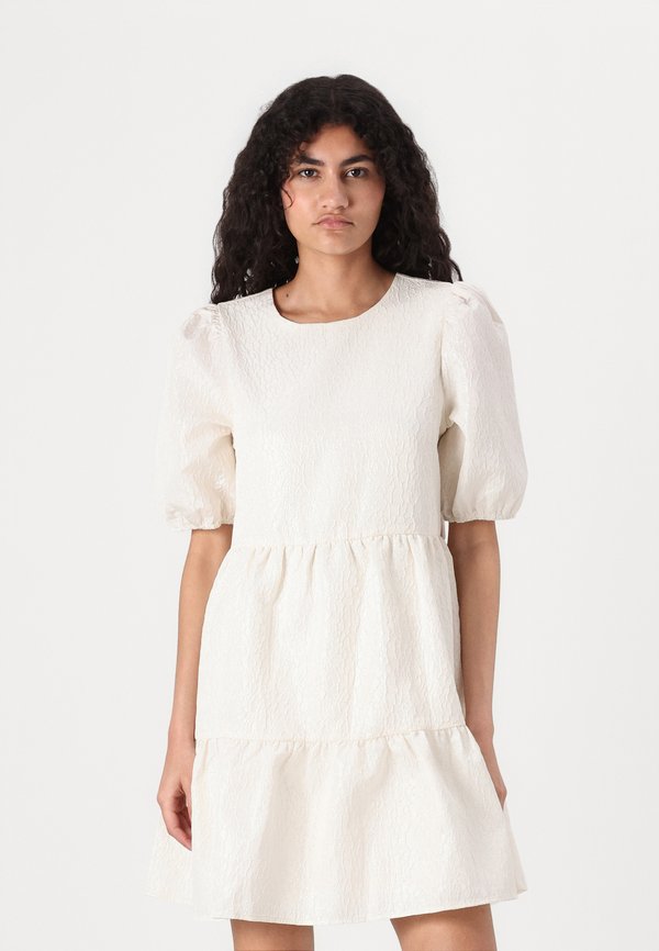 VMCLARA SHORT DRESS - Day dress - cloud dancer