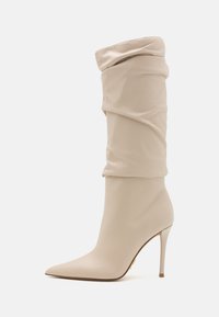 SCHMOOZE - High heeled boots - bone