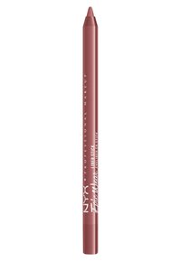 Matita eyeliner NYX Professional Makeup di un morbido colore mauve. Forma slanciata e cilindrica con una consistenza liscia e una punta affilata per un'applicazione precisa.