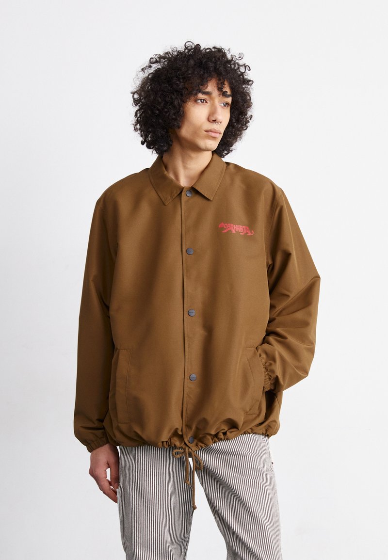 Carhartt WIP ROCKY COACH JACKET Summer jacket lumber/samba/black
