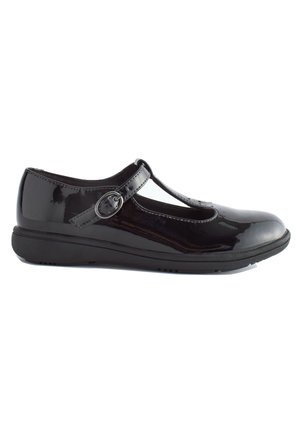 SCHOOL SLIM T-BAR SHOES - Bokapántos balerina cipők - black