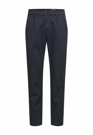 camel active, RELAXED FIT MIT 2-WEGE STRETCH - Bukser - dark navy