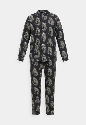 MENS POCKET  - Pyjama - black/cream