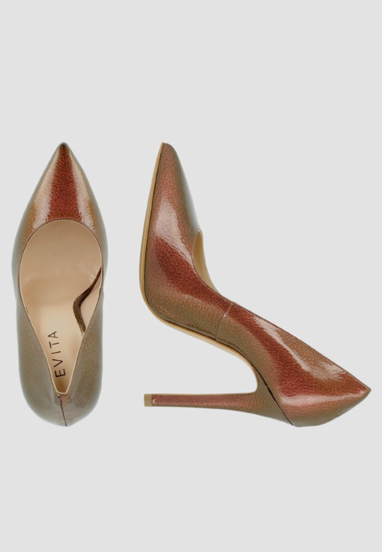 escarpin bronze