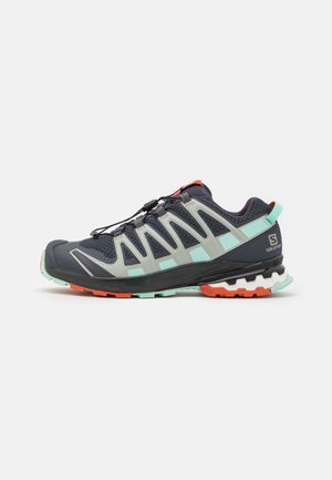 XA PRO 3D V8 - Zapatillas de trail running - ebony/yucca/mecca orange