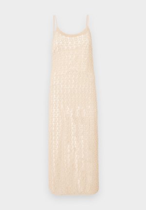 Malina CLAUDINE KNITTED SLIP BEACH MAXI DRESS - Kasdienė suknelė - sand