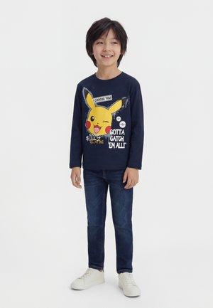 Name it NMMNOR POKEMON NREG BOX SKY - Camiseta de manga larga - navy blazer