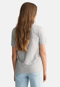 GANT ARCHIVE SHIELD UNISEX - T-shirts med print - light grey melange