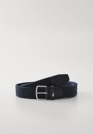 CASUAL - Braided belt - bleu nuit