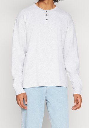 Long sleeved top - mottled grey