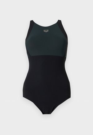 Arena, SHAPEWEAR LINDA CROSS BACK - Badpak - black night/grey
