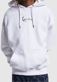Karl Kani Jersey con capucha - white