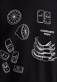 Carhartt WIP ISIS MARIA LUNCH - Sweatshirt - black/white