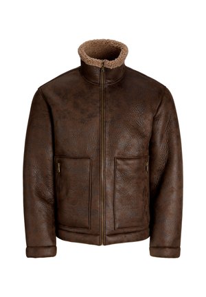 Jack & Jones, JORSALAMANCO FLIGHT JACKET - Леко яке - chocolate brown