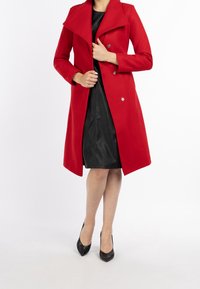 faina Klassisk frakke - red