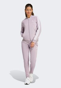 adidas Sportswear - ESSENTIALS 3-STRIPES  - Tracksuit - preloved fig   white Thumbnail Image 1