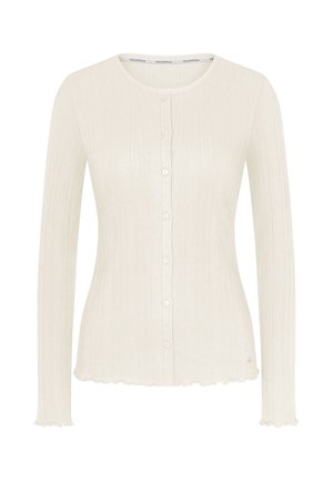 Triumph, RED LABEL VERSATILE RIB - Strickjacke - silk white