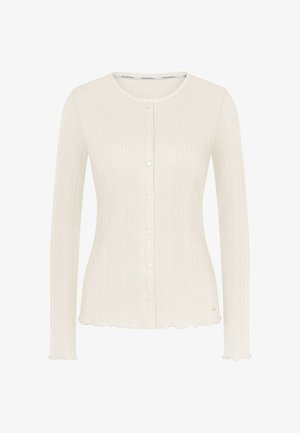 Triumph, RED LABEL VERSATILE RIB - Strickjacke - silk white