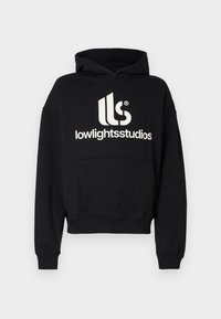STEREO LOGO HOODIE UNISEX - Sweatshirt - black