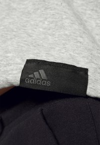 adidas Performance Felpa con cappuccio - medium grey heather