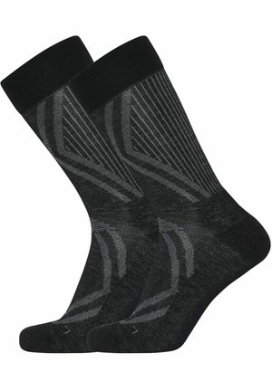 Dovre 2-PACK  FROTTÉ - Sportsocken - black