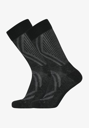 Dovre 2-PACK FROTTÉ - Sports socks - black