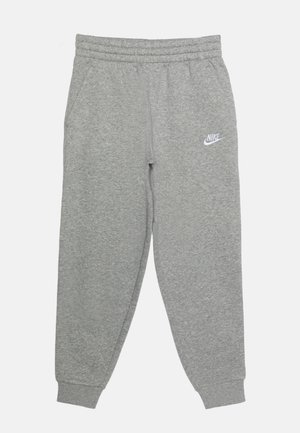 CLUB UNISEX - Tracksuit bottoms - dark grey heather/base grey/white