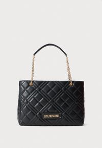 QUILTED BAG - Käekott - black