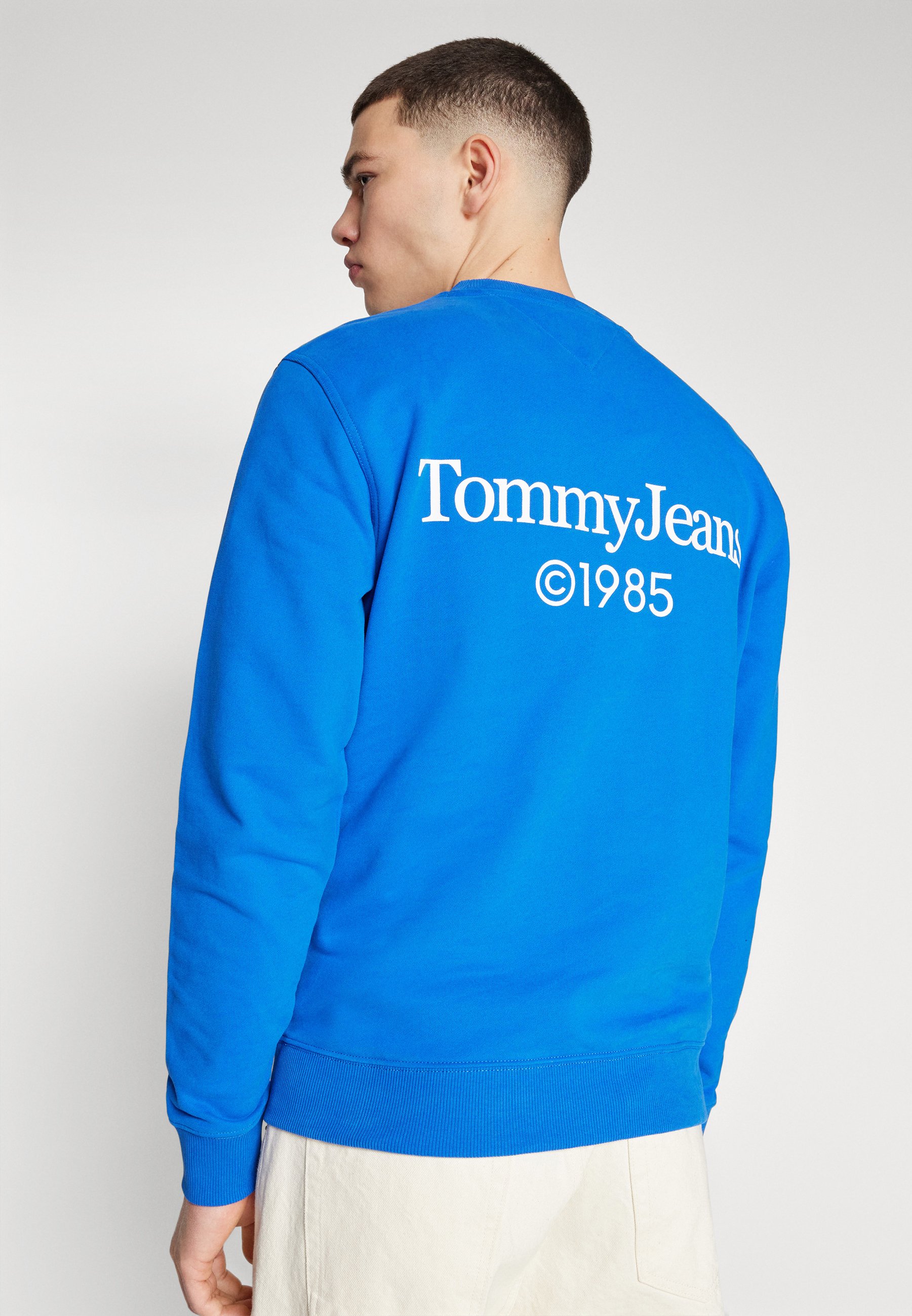 Tommy Jeans ENTRY GRAPHIC CREW Sweatshirt persian blue blue Zalando.ie
