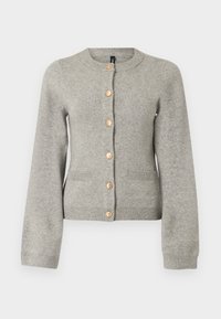 ONLIBI ELLA  BUTTON CARDIGANT - Chaqueta de punto - medium grey melange