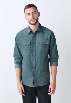Next REGULAR FIT - WESTERN STYLING LONG SLEEVE - Majica - green