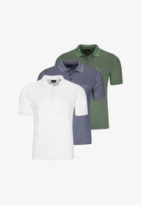 Non sélectionné, weiß hellblau hellgrün