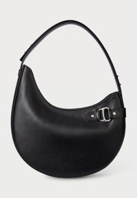 LEATHER LARGE TASHA SHOULDER BAG - Ručna torba - black