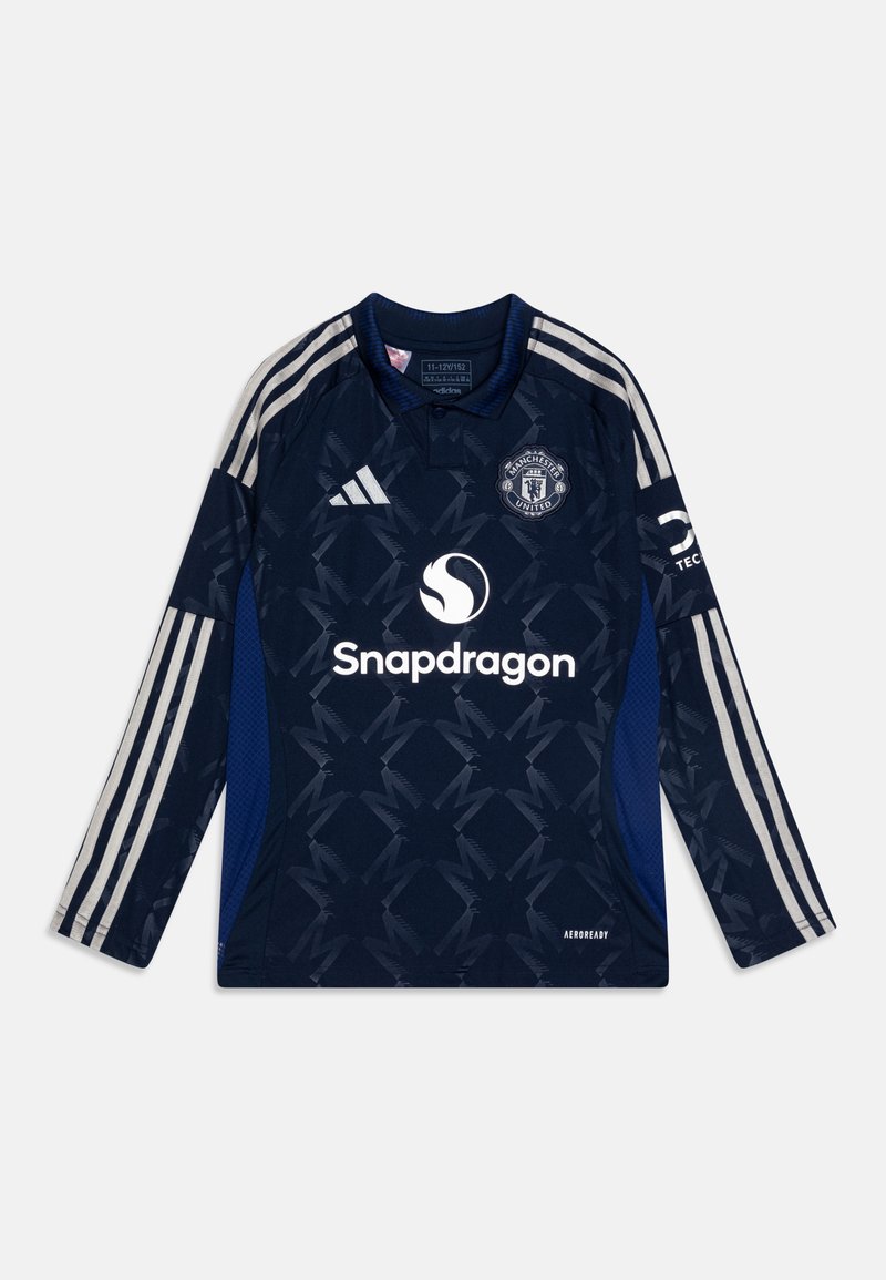 adidas Performance MANCHESTER UNITED YOUTH LONGSLEEVE UNISEX - Fanartikel - night indigo